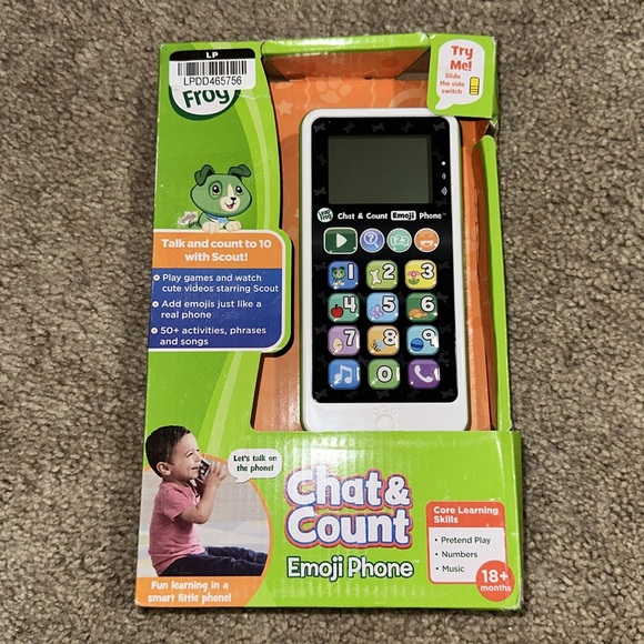 LeapFrog Chat and Count Emoji Phone - Picture 1 of 13